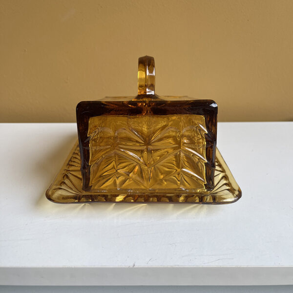 Art-Deco kaasstolp persglas jaren 30
