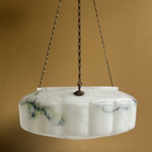 Antieke Art-Deco schaallamp