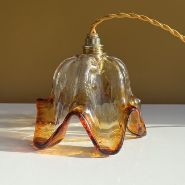 Lamp Muranoglas messing fitting