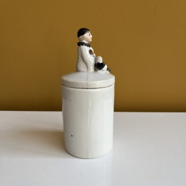 Pierrot voorraadpot wit